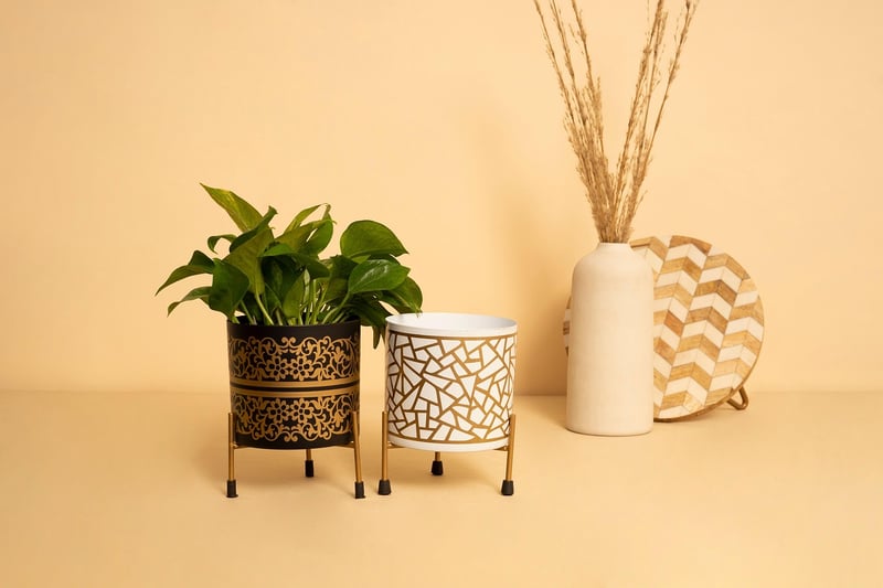 Repurposed planters